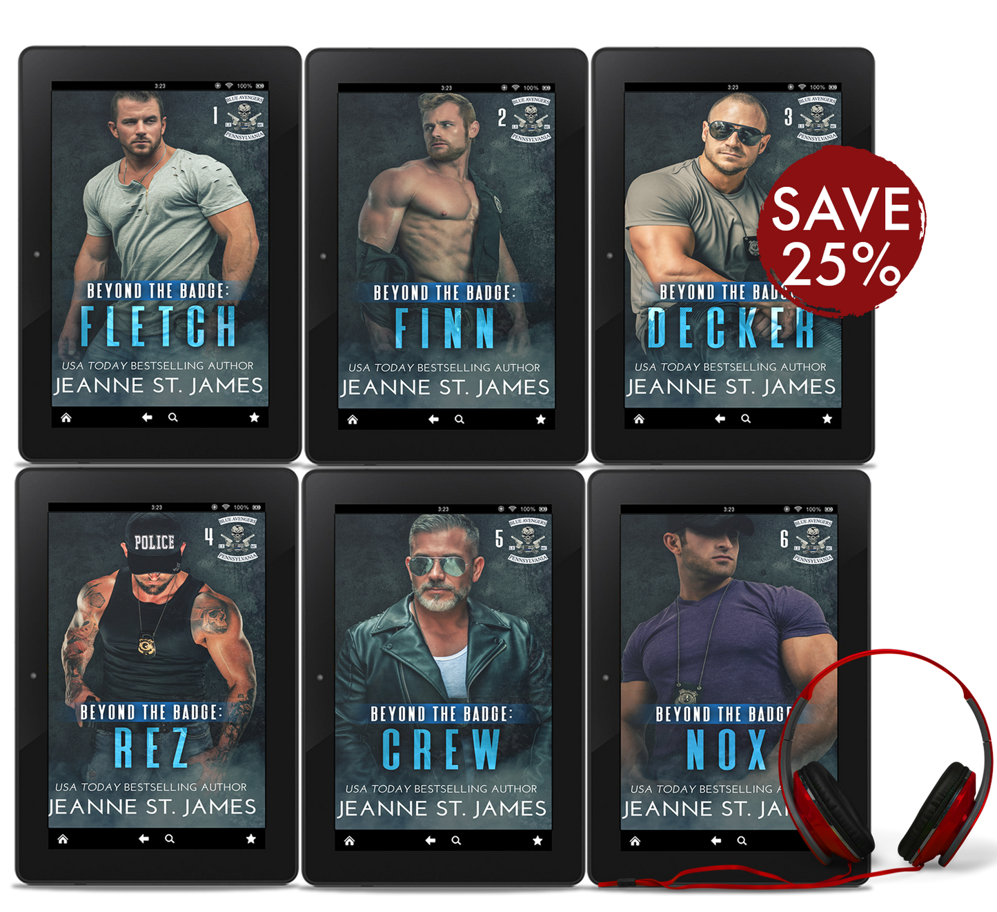 Blue Avengers MC Series-Audiobook Bundle