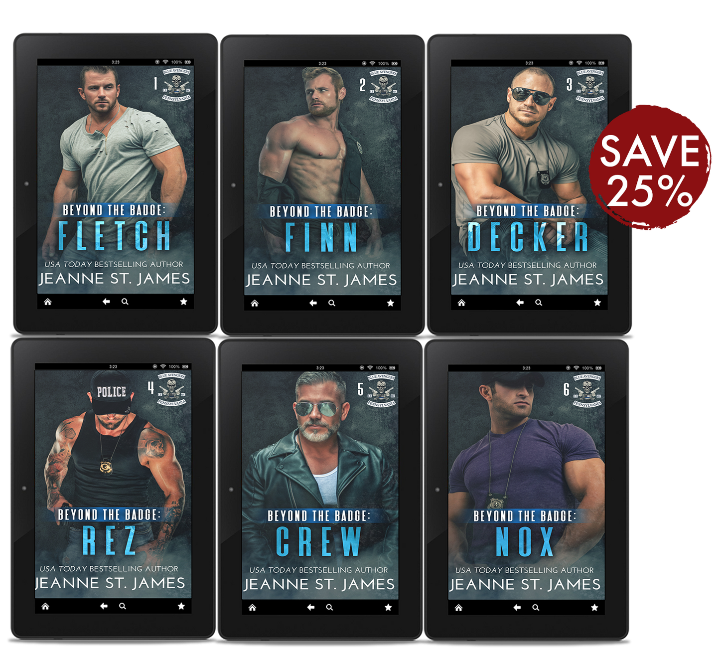 Blue Avengers MC Series Ebook Bundle