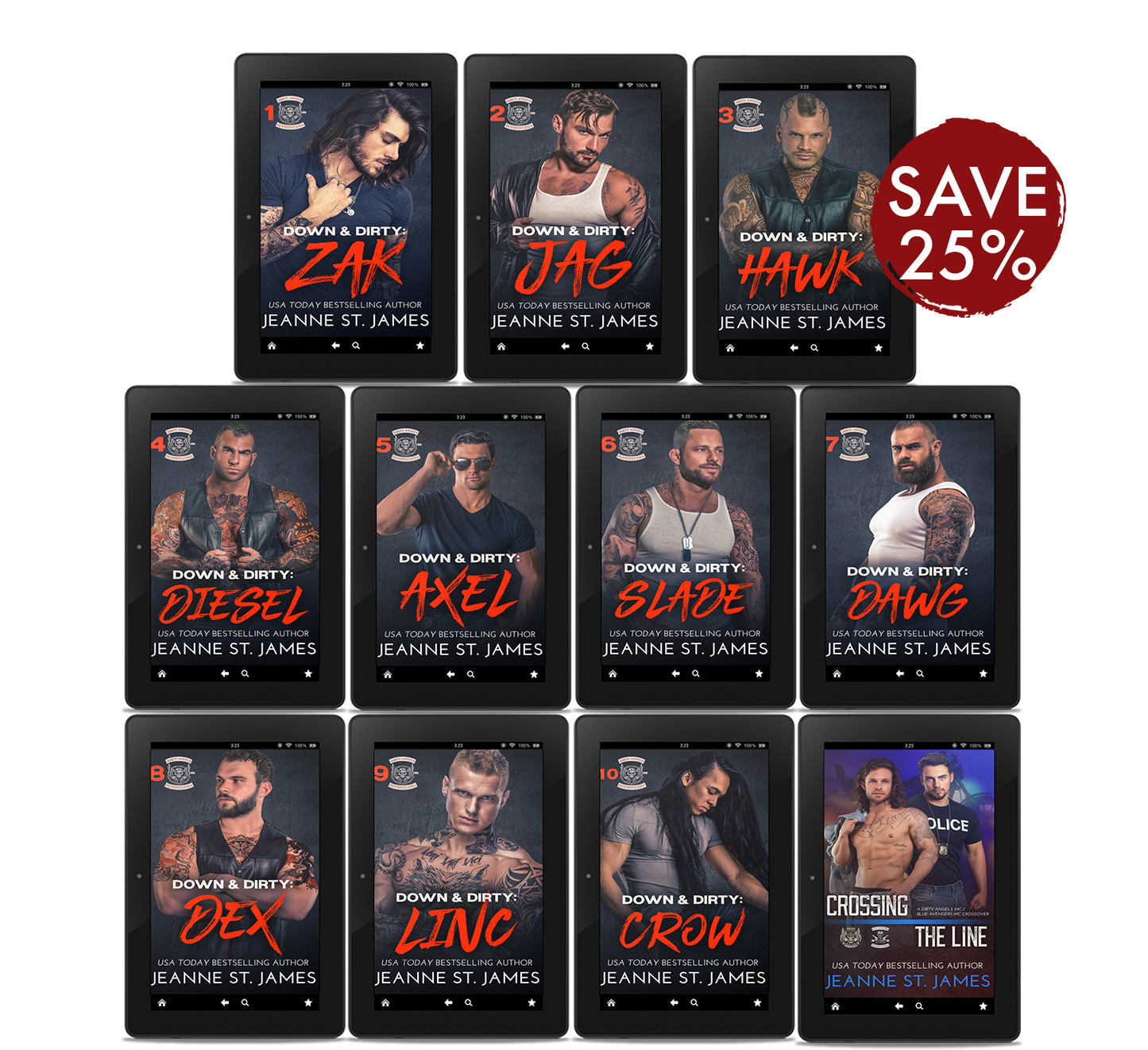 Dirty Angels MC Series Ebook Bundle